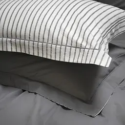 Постільна білизна Lotus Home - Timeless антрацит полуторний - мініатюра 3