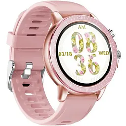 Смарт-годинник Gelius Pro GP-SW005 NEW GENERATION Pink/Gold - мініатюра 3