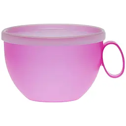 Чашка з кришкою Sagad 12 см 1 шт. в асортименті (103) - мініатюра 4