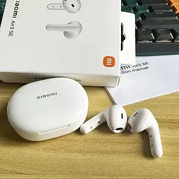 Навушники TWS - бездротові в кейсі Xiaomi Mi Air 3 SE білі - мініатюра 3