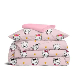 Дитяча постільна білизна в ліжечко PINK PARIS CATS COSAS (4822052505687)