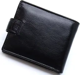 Стильне шкіряне портмоне ST Leather В 103 чорне 9,5 см - мініатюра 2