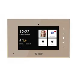 Відеодомофон AQ-07LA Gold BAS-IP (86-00009)