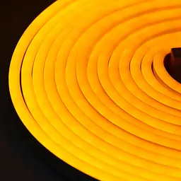 Комплект неонових стрічок LED NEON 2×5 м, жовта та синя, з блоком живлення і пультом - мініатюра 3