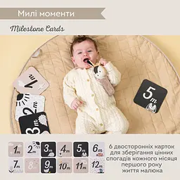 Подарунковий набір іграшок для новонародженого Taf Toys Чорно-біла гармонія (13475) - мініатюра 7