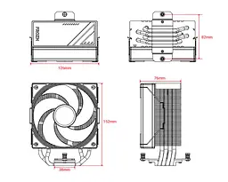 Кулер для процесора ID-Cooling Frozn A410 SE ARGB (FROZN A410 SE ARGB) - мініатюра 7