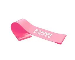 Резинка для фітнесу Power System PS-4061 Flex Loop Light Pink опір 12 кг (PS_4061_Pink) - мініатюра 1