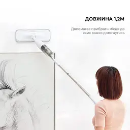 Підлогонатирач/Швабра з роспилювачем Deerma Spray Mop White TB500 - мініатюра 10