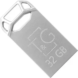 Флеш-накопитель USB 32GB T&G 110 Metal Series Серебристый (TG110-32G) - миниатюра 2