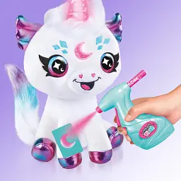 Набір Canal Toys DIY Airbrush Plush Єдиноріг Космік с сяючим рогом (AIR028) - мініатюра 8