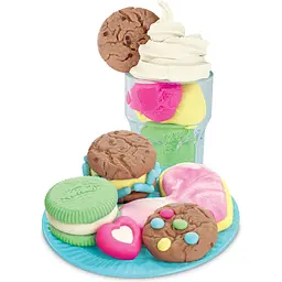 Набір для творчості з пластиліном Hasbro Play-Doh Kitchen Creations Milk and Cookies Set (E5112_E5471) - мініатюра 7