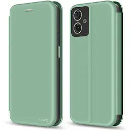Чохол-книжка Make Motorola G55 Flip Light Green
