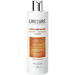 Шампунь Hipertin Linecure Vegan Nutri-Repair Відновлюючий для пошкодженого волосся 300 мл