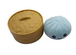 Антистрес (сквіш) "Dumpling. Пельмень" 77910, Ціна за 1 штуку, в упаковці Блакитний
