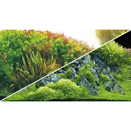 Задній фон Hobby Planted River/Green Rocks 60x30 см (31043) - мініатюра 2