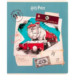 Зошит  Kite Harry Potter в клітинку 24 аркуші бірюзовий
