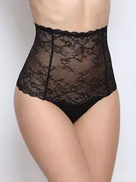 Жіночі трусики 635-290 Orhideja чорні 48/3XL