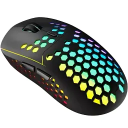 Bluetooth миша Canyon Haster GMW-18 Wireless Rainbow Backlite Black (CND-SGMW18) UA - мініатюра 4