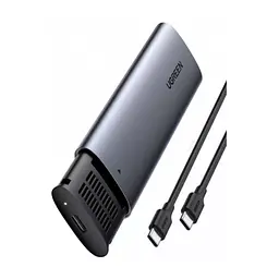 Зовнішня кишеня для накопичувача UGREEN USB-C Female to M.2 M-Key 10G Enclosure C TO C Cable 50cm (UGR-10902) - мініатюра 2