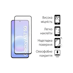 Чохол до мобільного телефона Dengos TPU Cover + Glass Samsung Galaxy A57 Transparent (DG-KM-198) - мініатюра 3