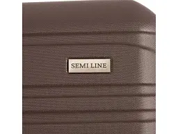Валіза Semi Line 28 L Graphite/Brown (T5689-3) - мініатюра 5