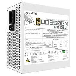 Блок живлення Gigabyte UD850GM PG5 V2 850W 80+ Gold White (GP-UD850GM PG5 V2 ICE)