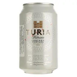 Уцінка. Пиво Turia напівтемне 5.4% 0.33 л з/б