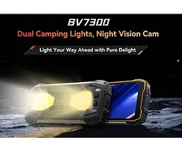 Смартфон Blackview BV7300 6/256GB з акумулятором 15000 mAh водонепроникний чорний - мініатюра 7