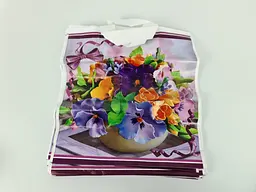 Пакети із петлевою ручкою розмір 32,5*35 "Мальва" 25 шт./уп. - мініатюра 2