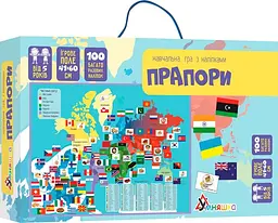 Гра навчальна з наліпками Прапори Умняшка КП-011 Різнокольоровий shop (4820129202002)