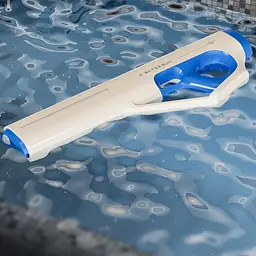 Водяний акумуляторний автомат Water Gun 185-66 (400ml) with lithium battery White / Blue - мініатюра 4