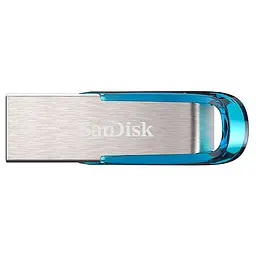 Флеш-накопичувач Sandisk Flash USB 3.0 Ultra Flair 64Gb Blue (SDCZ73-064G-G46B) - мініатюра 2