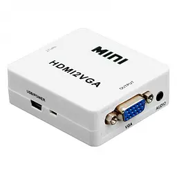 Адаптер HDMI to VGA (перехідник, конвертер, 720p/1080p) перехідник, конвертер