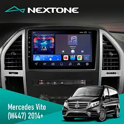 Штатна магнітола Mercedes-Benz Vito (W447) 2014 Nextone N1002 CPL (2x32) Nextone (НФ-00004372)