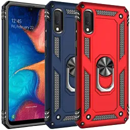 Панель BeCover Military для Samsung Galaxy A02 SM-A022 / M02 SM-M022 Black (706640) - мініатюра 6