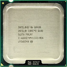 Процесор intel Core 2 Quad Q8400 LGA775 2.66 GHz, 95W Б/В