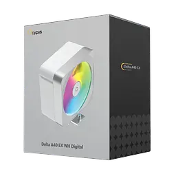 Повітряне охолодження Ocypus Delta A40 EX Digital White (DELTA-A40-WH1NAWD00E-GL) - мініатюра 5