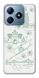 TPU чохол Demsky Heart of Kyiv для Realme C63 4G