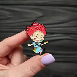 Значок Хантер х Хантер Хісока Hunter × Hunter Hisoka CH XX HH - мініатюра 2