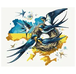 Картина за номерами ART CRAFT Родове гніздо 40x50 см Різнокольоровий (PM-194-K-1697)