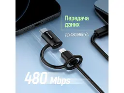 Адаптер ColorWay USB-C to Lightning (CW-AD-CL2) - мініатюра 6
