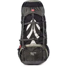 Рюкзак туристичний Naturehike NH70B070-B 70+5 л Black/Grey (6927595709009)