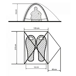 Намет Turbat Borzhava 2 Alu (1054-012.005.0138) - мініатюра 10