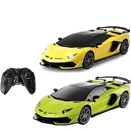 Машинка на радіокеруванні Lamborghini Aventador SVJ Roadster 1:16 2.4 ГГц на батарейках