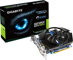 Відеокарта GeForce GTX 650 Ti 1GB Gigabyte (GV-N65TOC-1GI) Б/В