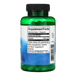 Інозитол Inositol 650 mg - 100 caps - мініатюра 2