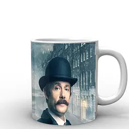 Кухоль GeekLand Шерлок Холмс Sherlock Шерлок та Ватсон SH.002.16 330 мл білий - мініатюра 3