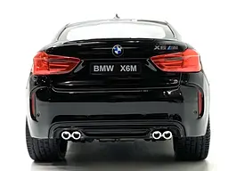 Машинка колекційна металева BMW X6M Rastar 56600 1:24 чорний - мініатюра 4