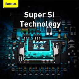 Зарядное устройство Адаптер питания Baseus Super Si Quick Charger 1 USB-C 25 W черный - миниатюра 8