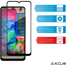 Скло захисне ACCLAB Full Glue Xiaomi Poco C65 Black (1283126583636) - мініатюра 5